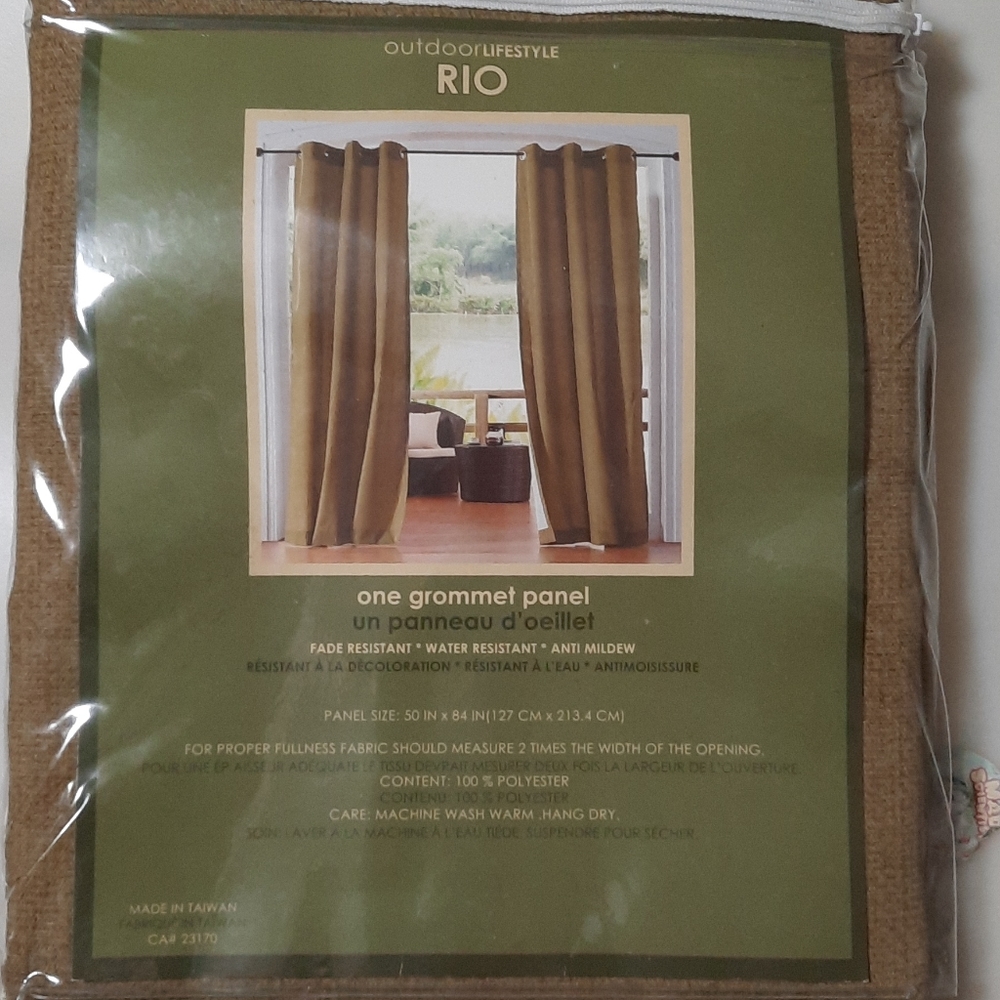 One Grommet Panel
